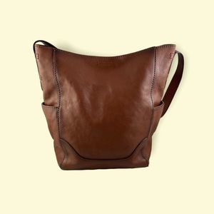 Frye Leather Hobo with Side Pockets
